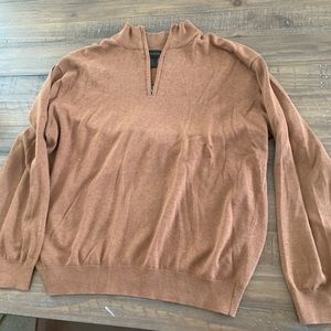 Men’s quarter zip sweater XL